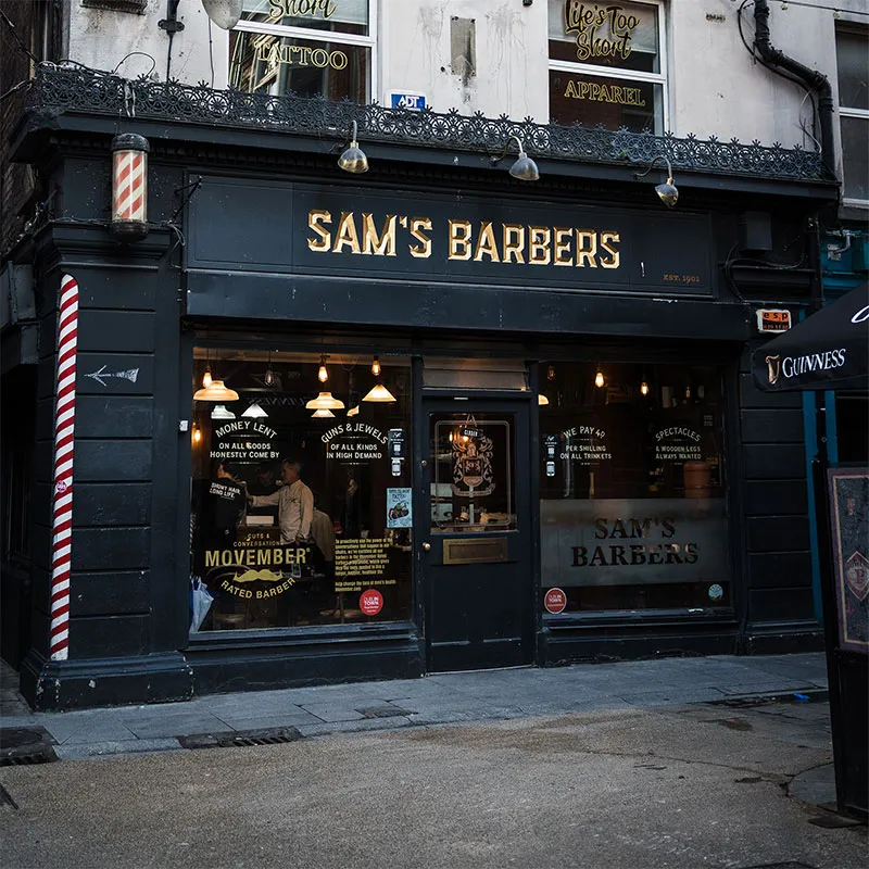 Sam's Barbers Dame Court