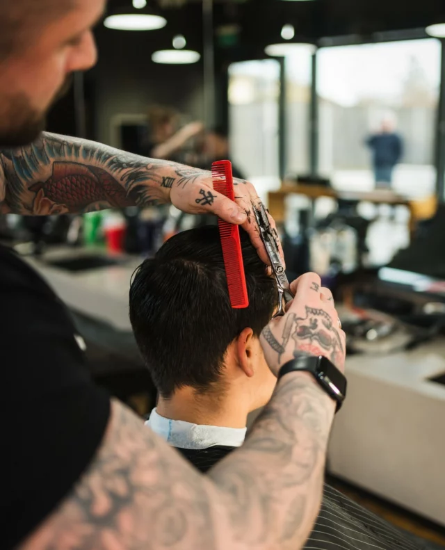 Start your week the right way - with a tidy cut and a fresh fade that says you mean business ✂️🍀⁠
⁠
No better feeling than stepping out of the chair knowing you’re looking sharp. Mondays don’t stand a chance!⁠
⁠